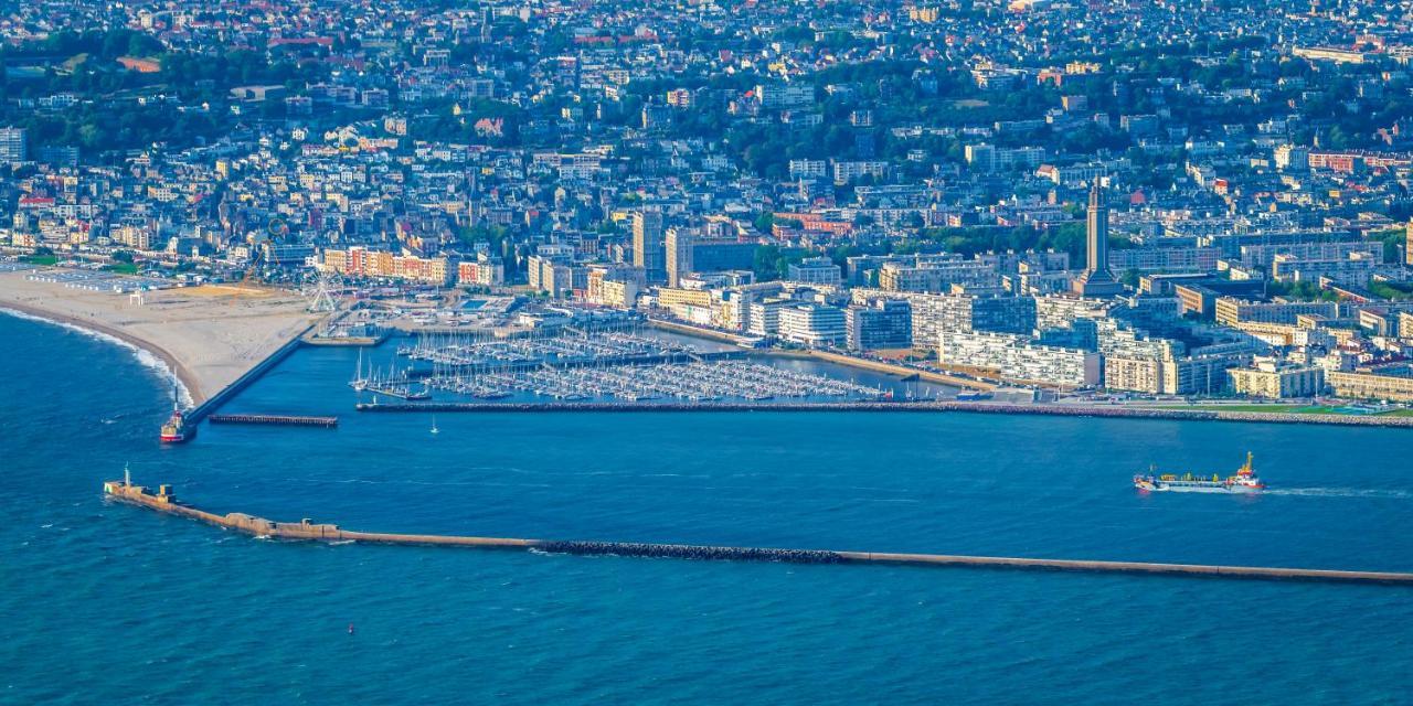 Le Petit Nid Perche Sous Les Toits, Vue Mer لو هافر المظهر الخارجي الصورة